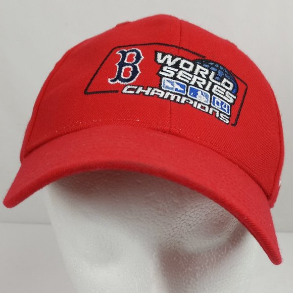 Boston Red Sox 2004 World Series Champions Hook & Loop Cap New Era - Picture 1 of 16